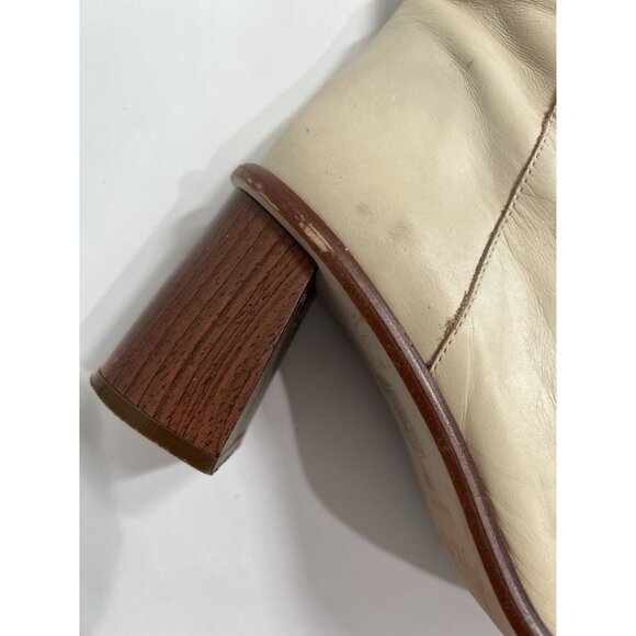 Alohas East Boots in Ivory Leather - Picture 11 of 12